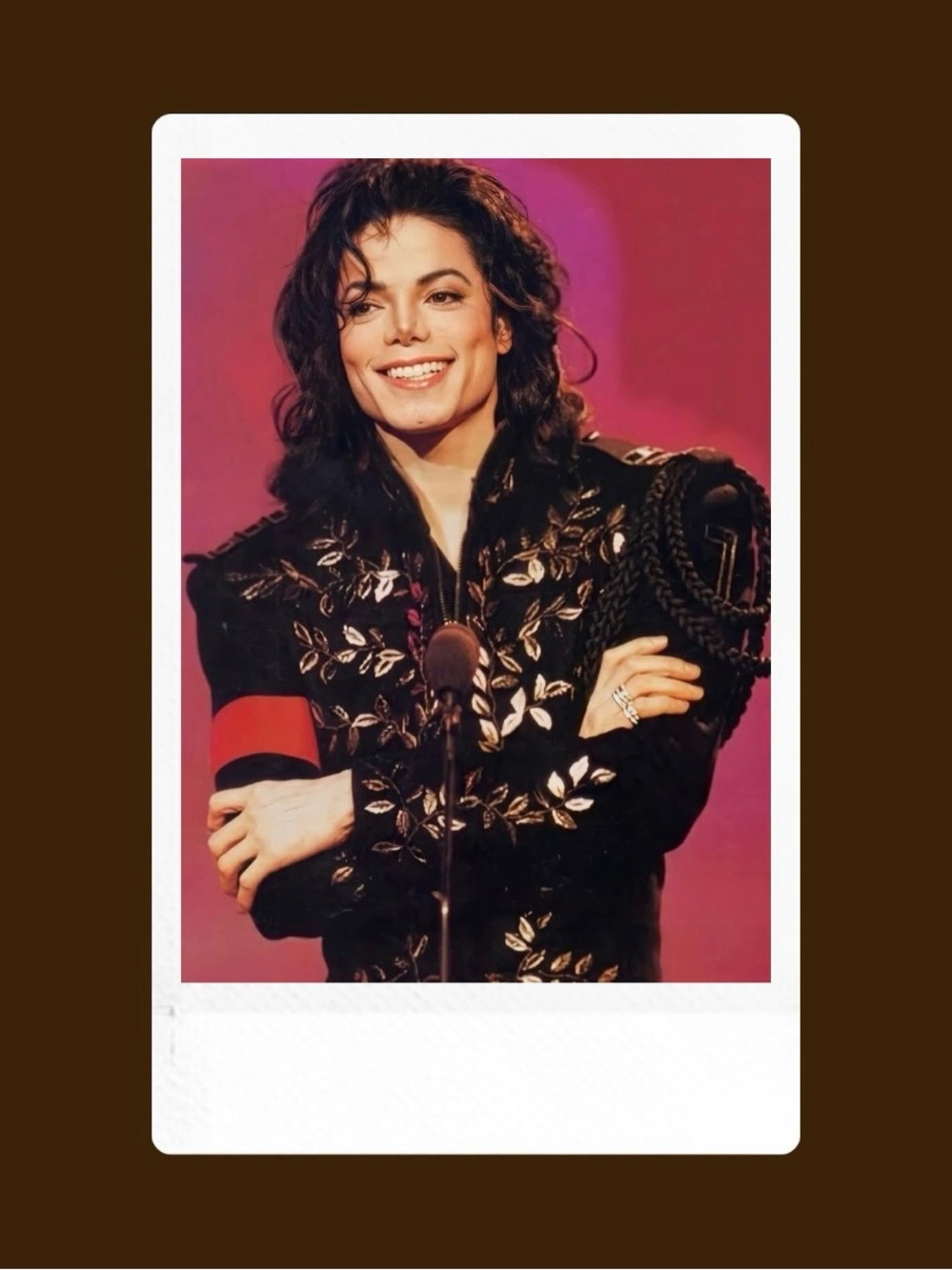 Michael Jackson custom Polaroid